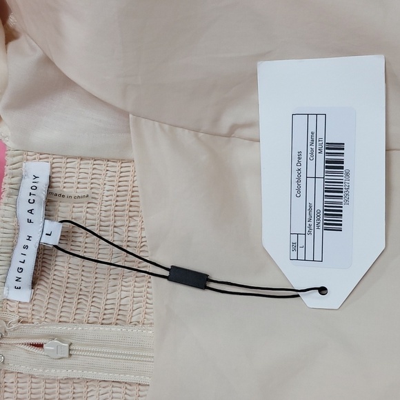 ENGLISH Factory Colorblock Midi Dress - Picture 13 of 15